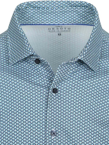 DESOTO Slim fit Button Up Shirt in Green