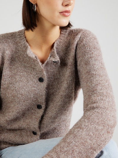 VERO MODA Cardigan 'VMNovah' i brun, Produktvisning