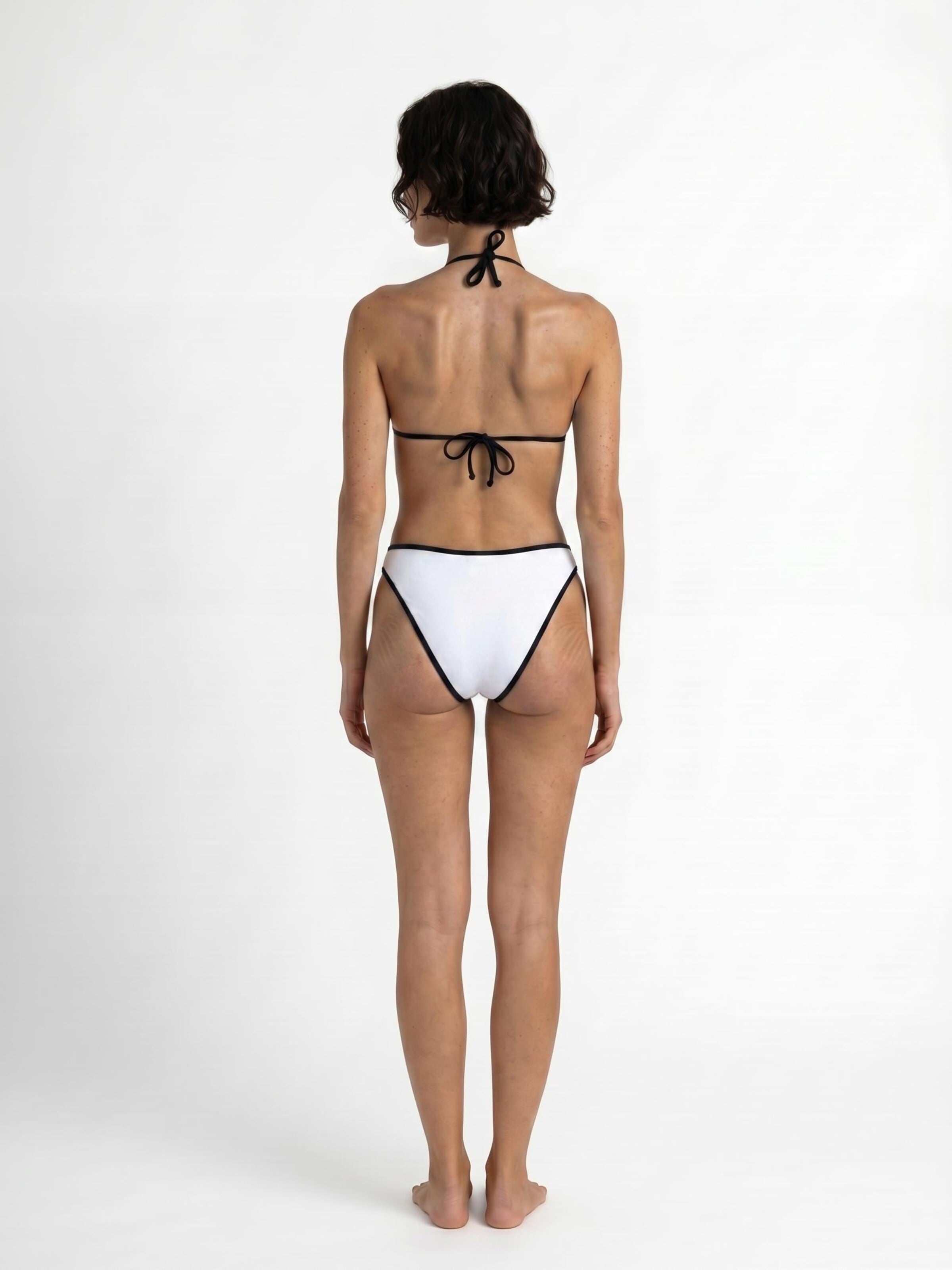 Flavia Valentini Triangel Bikini‌‌‌‌‌‌‌‌‌‌ in Weiß