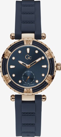 Gc Analog Watch 'LadyDiver' in Blue: front