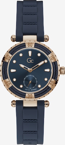 Gc Analog Watch 'LadyDiver' in Blue: front