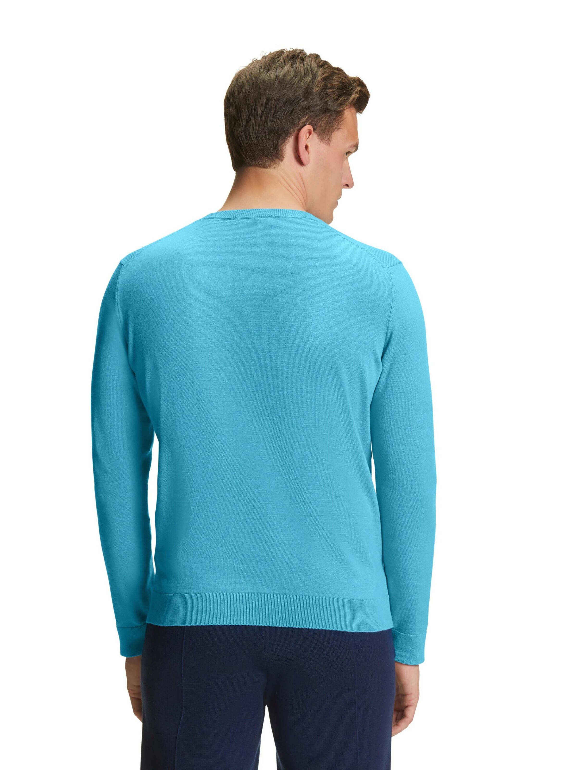 FALKE Pullover 'Cotton Knit'‌‌‌‌‌‌‌ in Blau