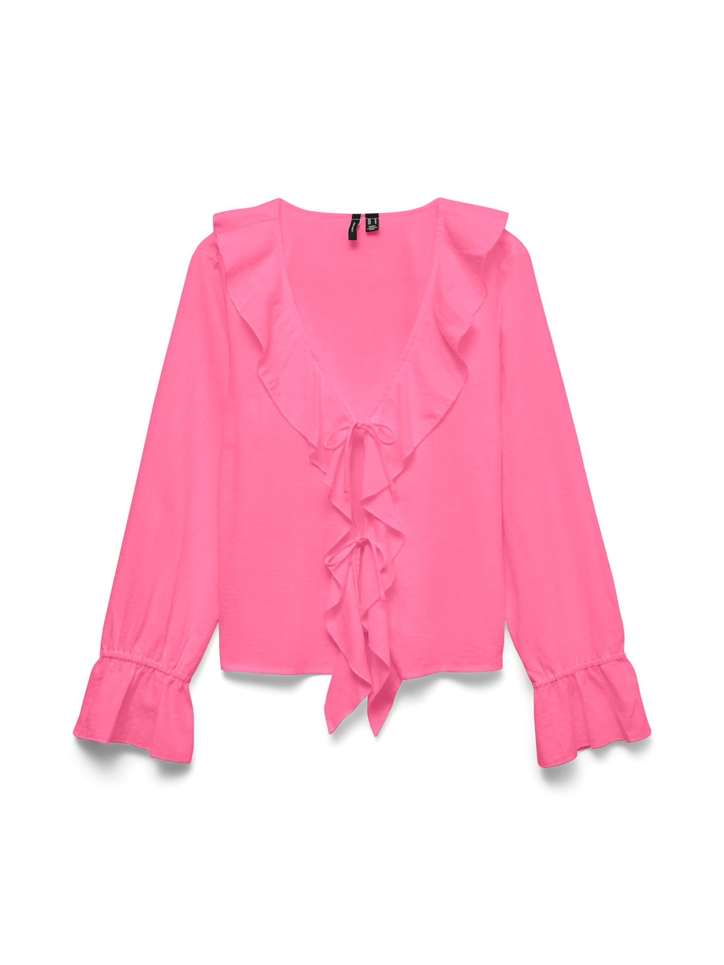VERO MODA Blouse 'VMJamie' in Roze: voorkant