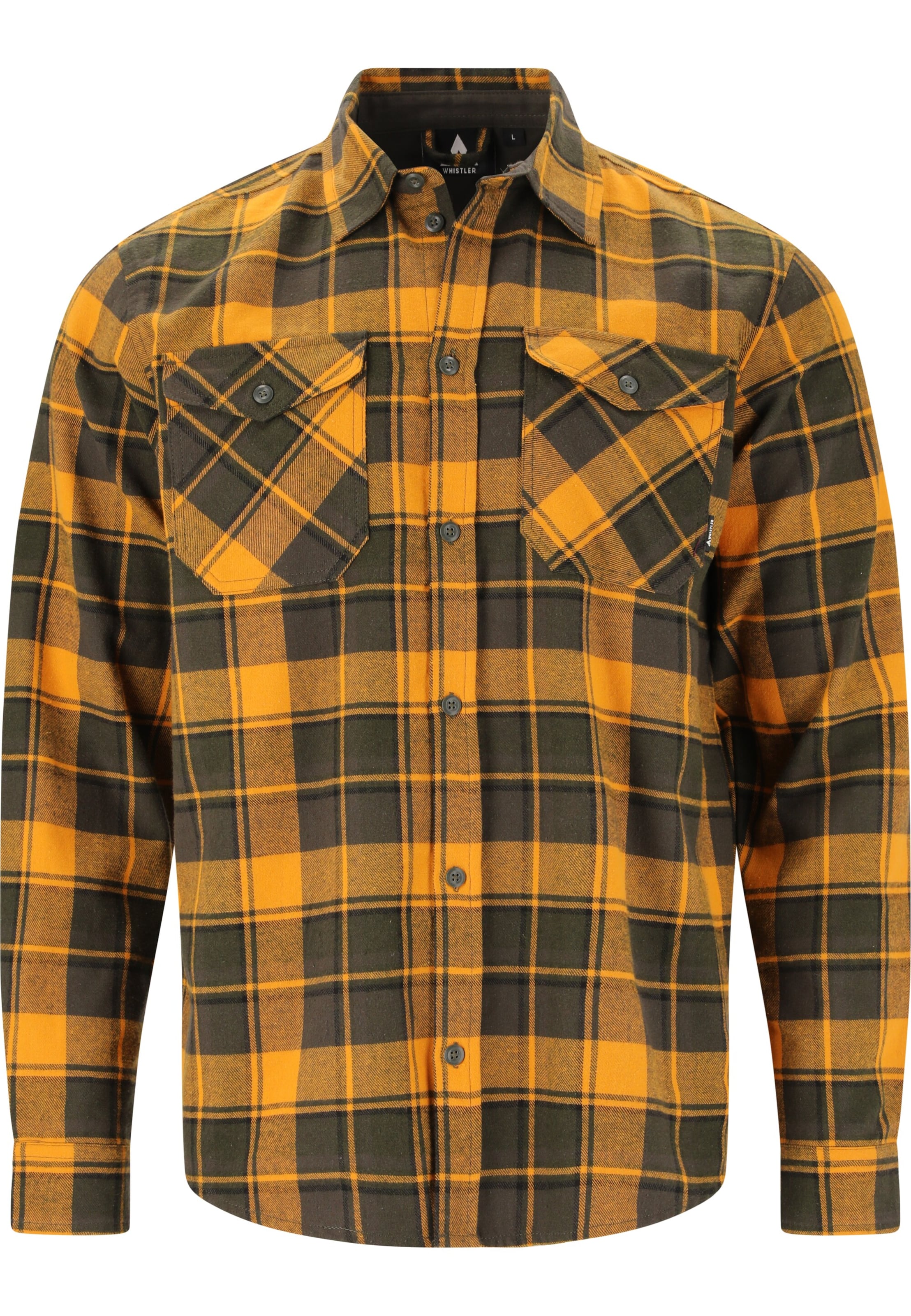 Whistler Regular fit Functioneel overhemd in Groen: voorkant