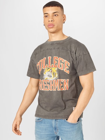 T-Shirt FRANKLIN & MARSHALL en gris : devant