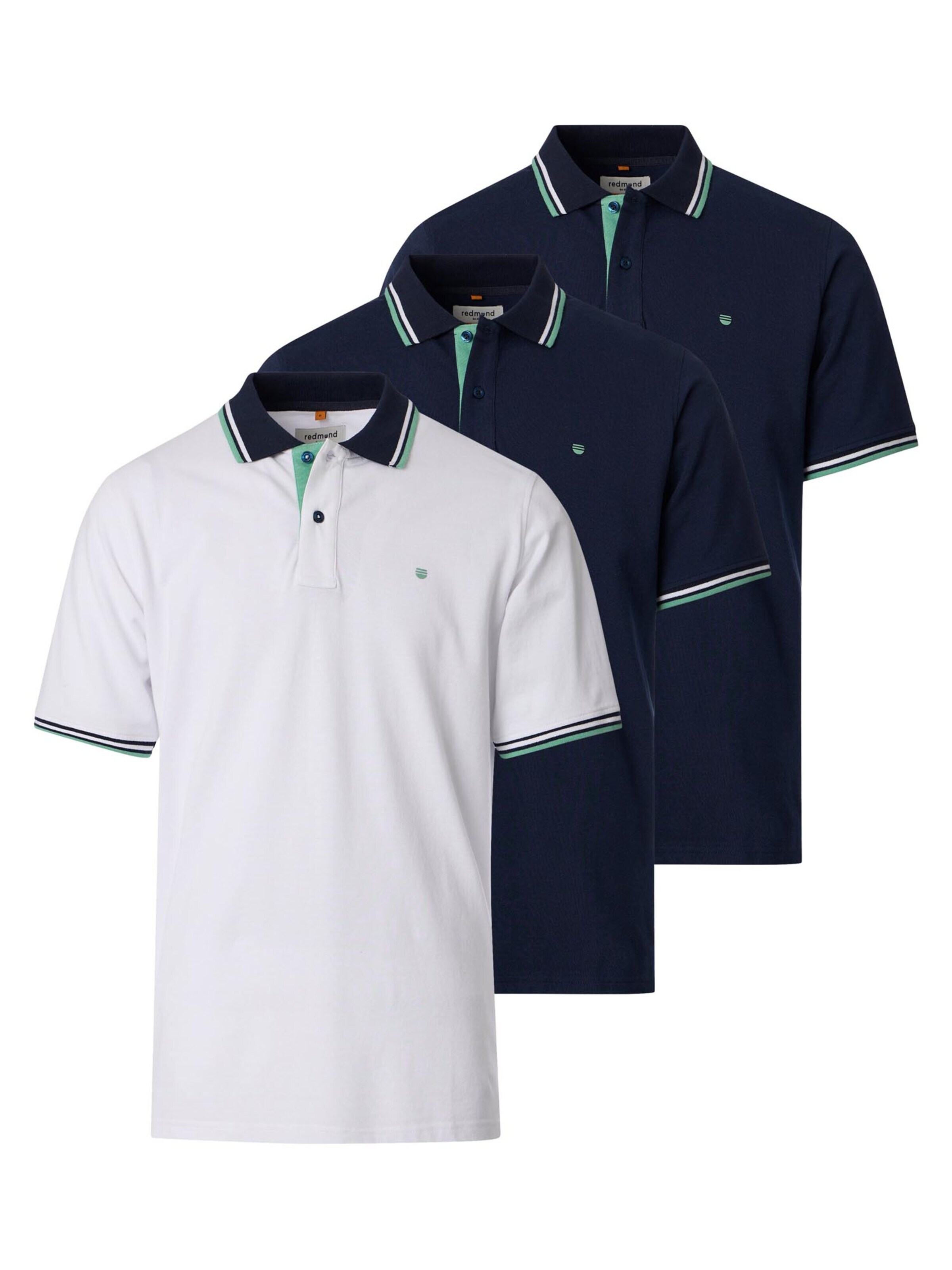 redmond Shirt 'Basic' in Blue: front