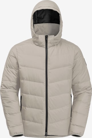 JACK WOLFSKIN Outdoor jacket 'Colonius' in Grey: front