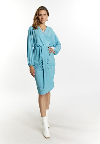 faina Dress in Blue