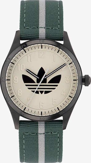 Orologio analogico 'CODE FOUR' ADIDAS ORIGINALS di colore beige / grigio scuro / verde / verde scuro, Visualizzazione prodotti