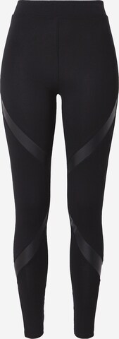 ABOUT YOU Skinny Leggings 'Nathalie' in Schwarz: predná strana