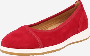 GABOR Ballet Flats in Red: front