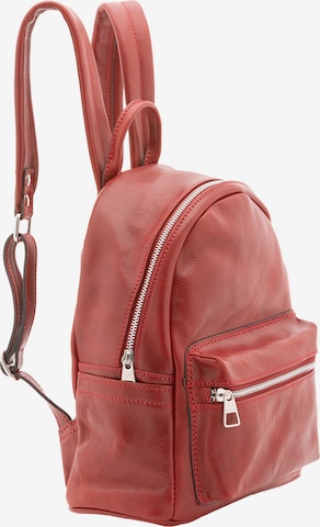 Viola Castellani Backpack in Red: front