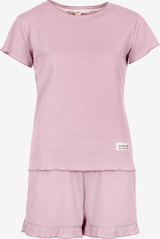 Doctor nap Pyjama 'Doctor Nap' in Pink: Vorderseite