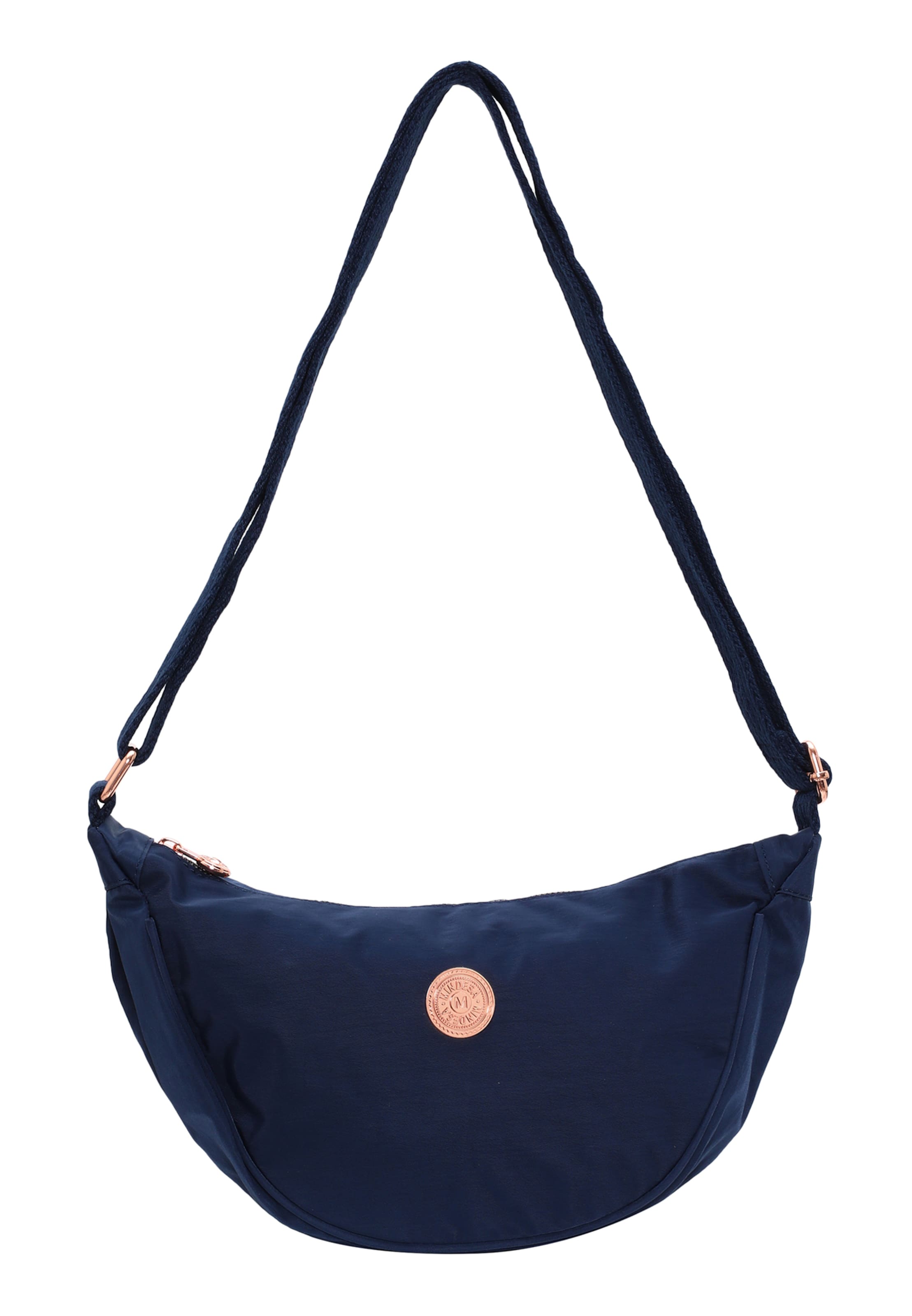 Mindesa - Mala de ombro em azul: frente