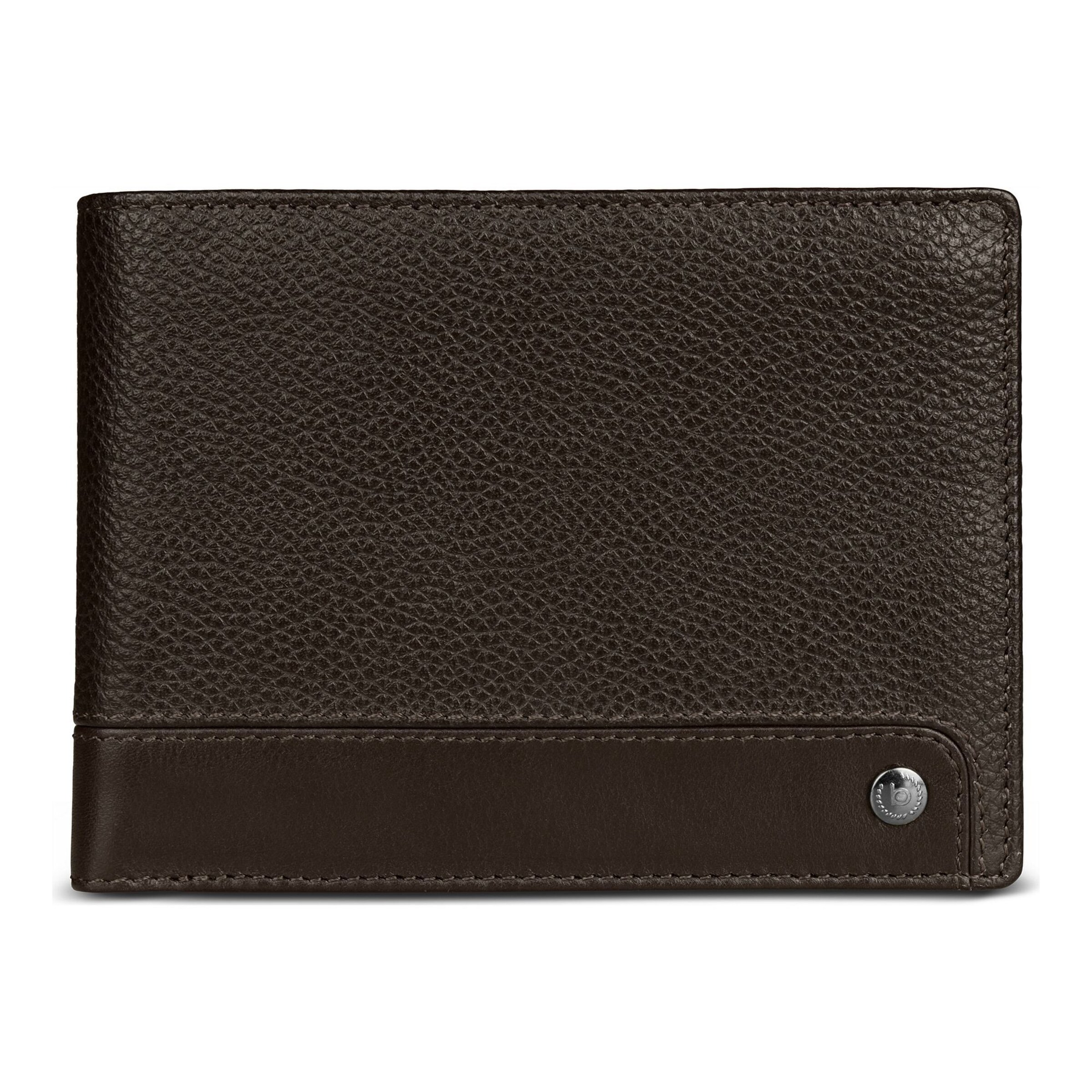 bugatti Wallet 'Due' in Brown: front