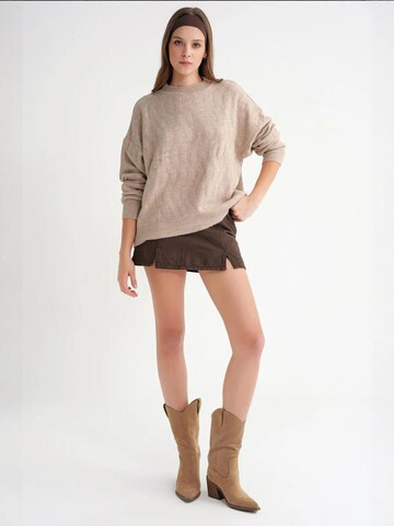 MixRay Pullover in Beige