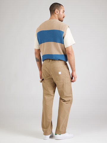 JACK & JONESBaggy Hlače 'JWHEDDIE' - smeđa boja