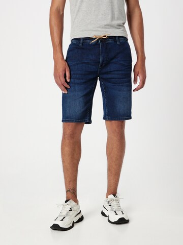 BLEND Regular Shorts in Blau: predná strana