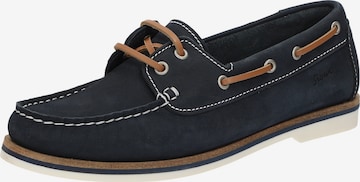 SIOUX Mocassins 'Nakimba-700' in Blauw: voorkant