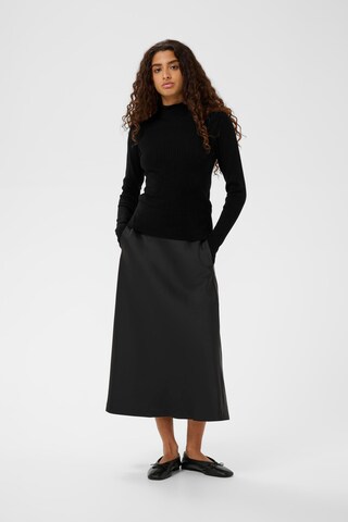 InWear Gebreid vest 'Yenah' in Zwart