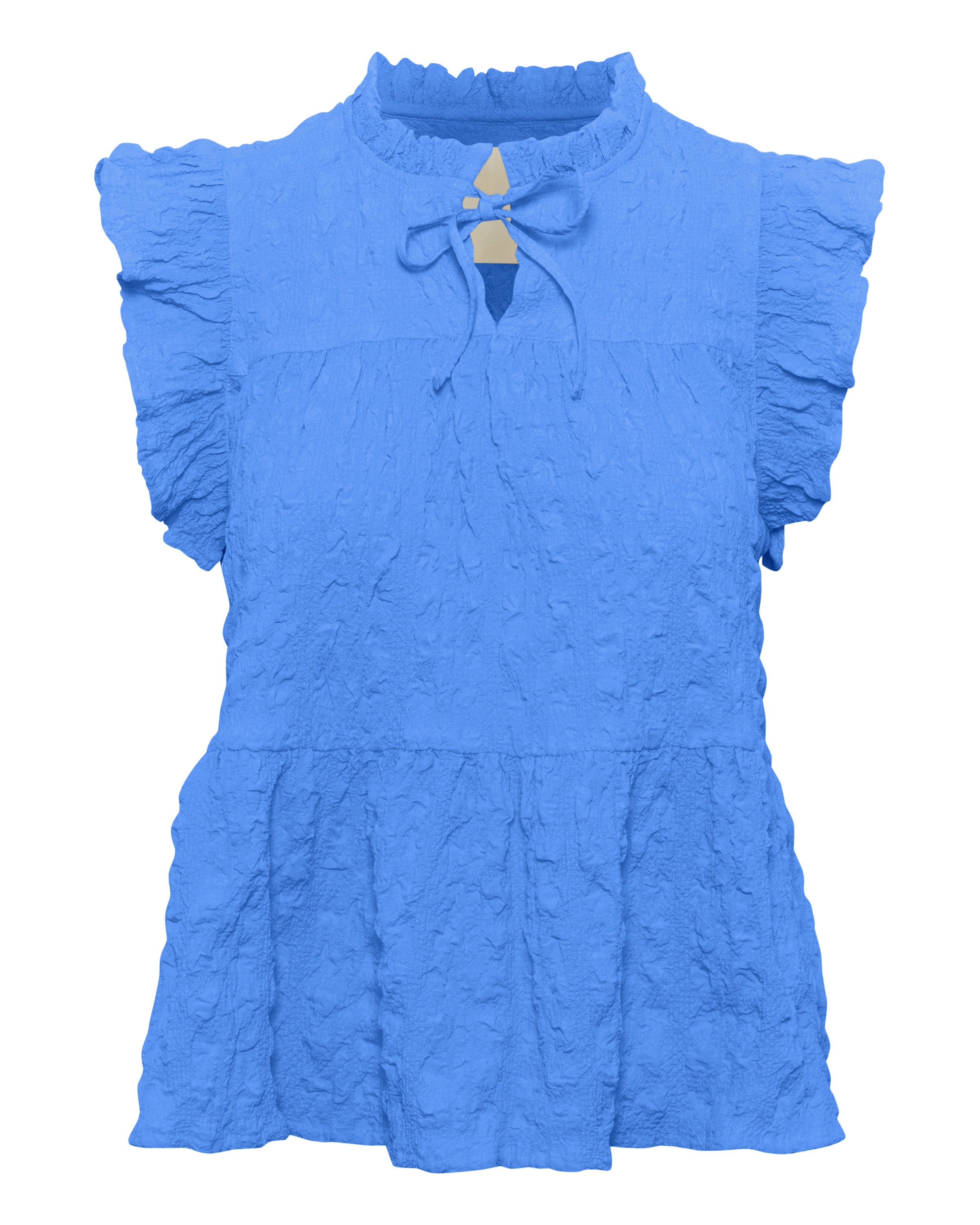 Part Two Bluse 'Gimaline' in Blau: Vorderseite