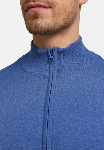 INDICODE JEANS Knit Cardigan in Blue