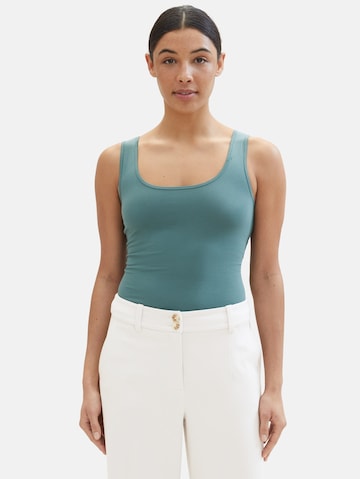 TOM TAILOR Top in Grün: Vorderseite