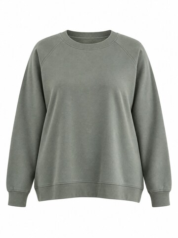 Ethiquet - Sweatshirt em verde: frente