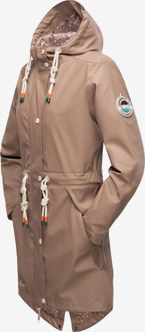 NAVAHOO Weatherproof jacket 'Tropical Storm' in Beige