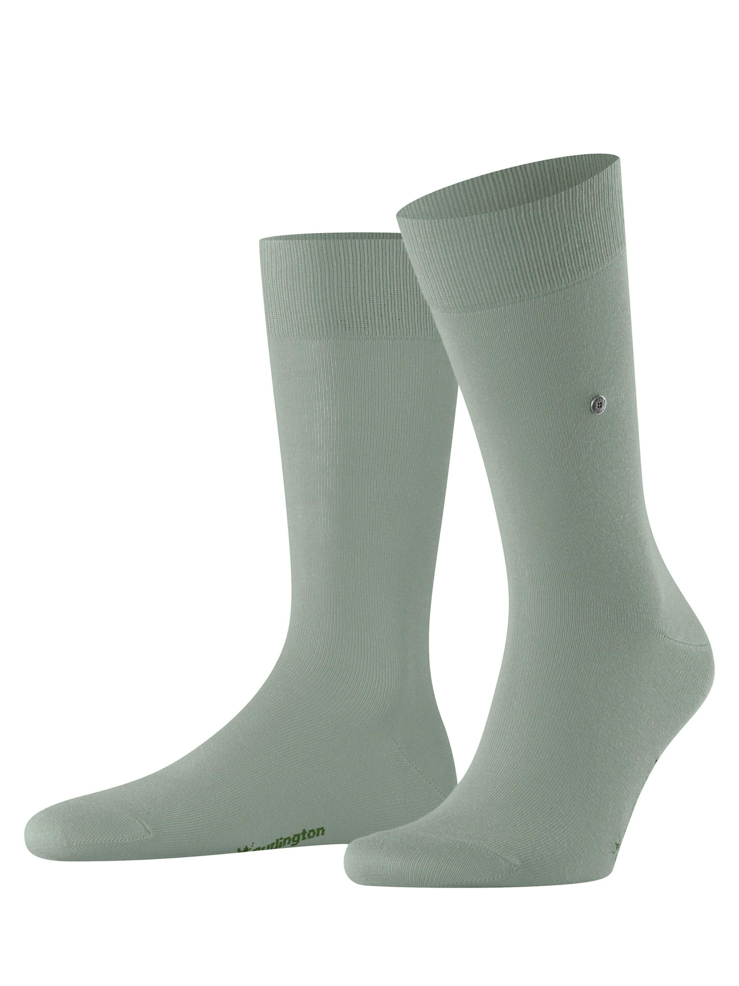 BURLINGTON Socken 'Lord'‌‌‌‌‌‌‌ in Grün: Vorderseite