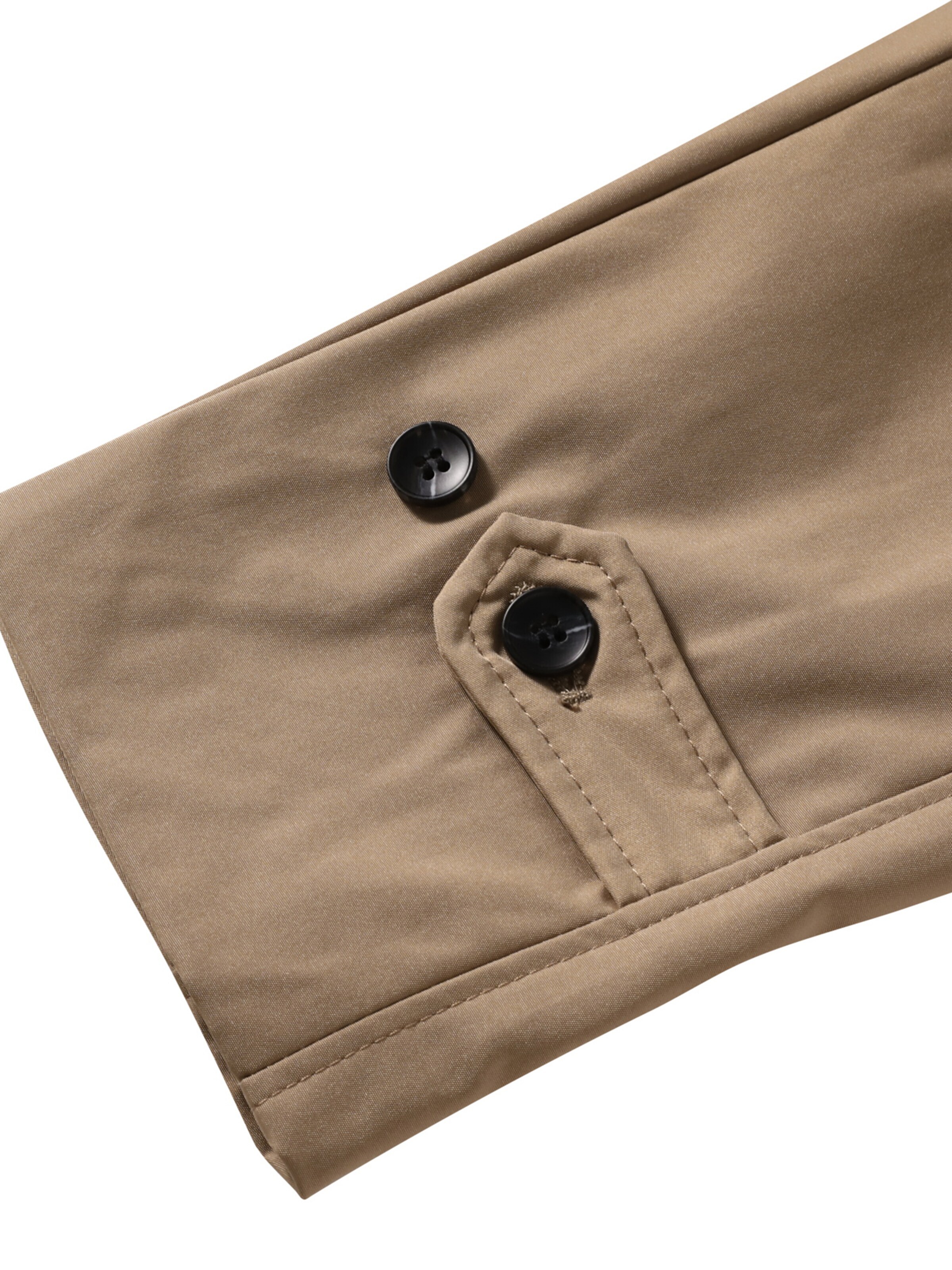 ALLTHEMEN Between-Seasons Coat 'Hauch' in Green