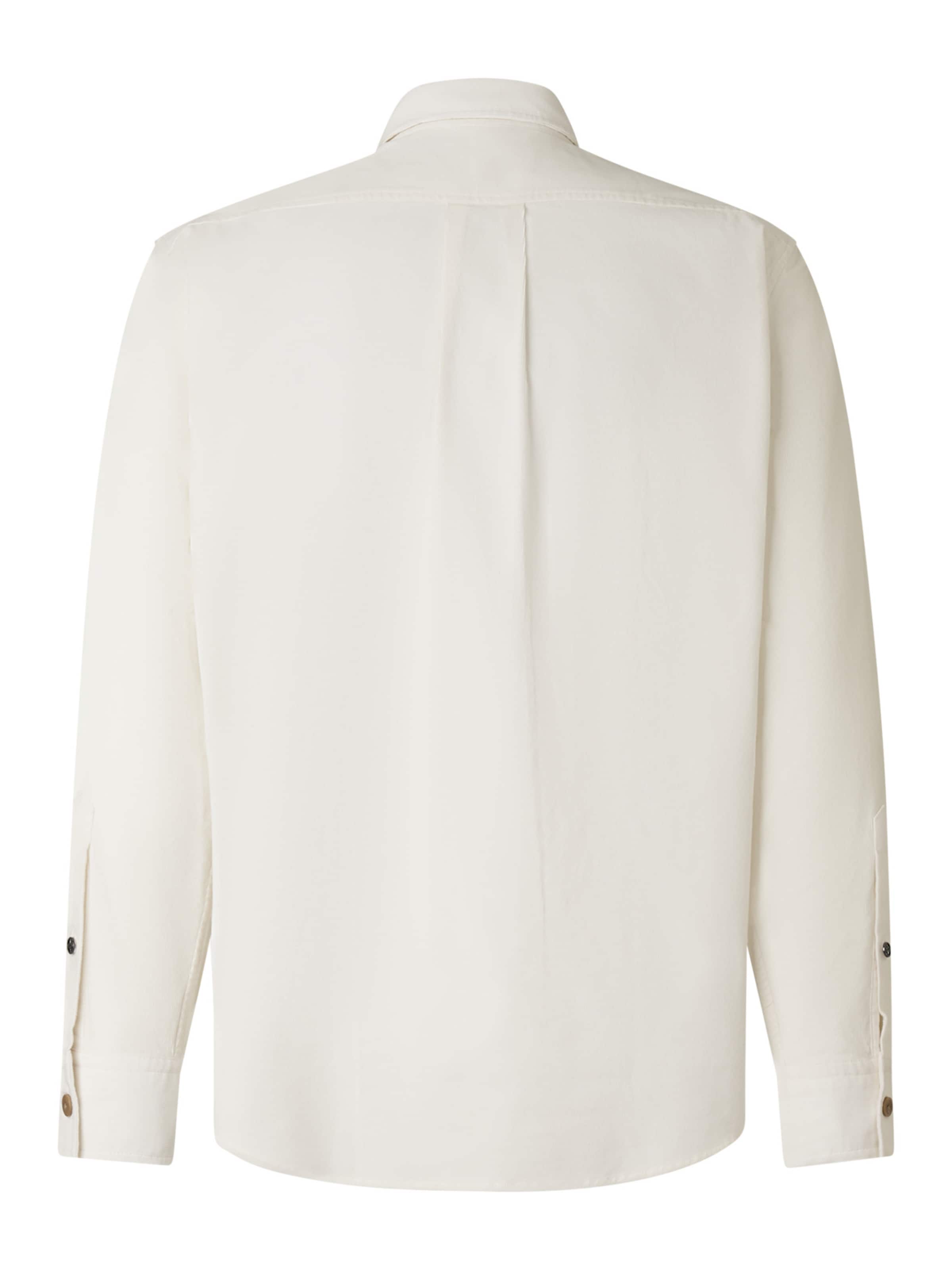 BOGNER Regular fit Button Up Shirt 'Heiko' in White