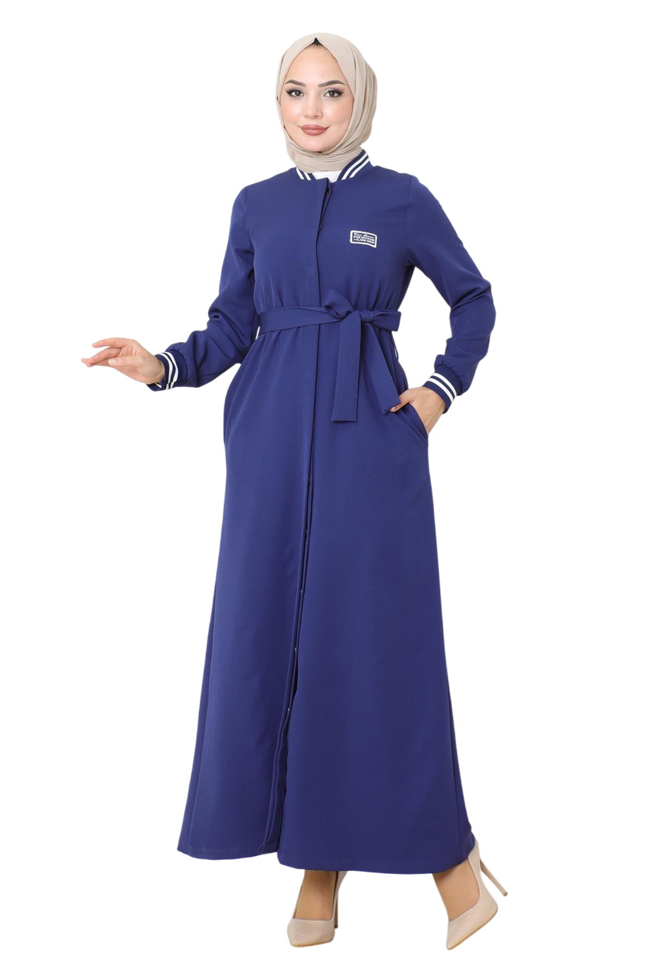 MODAMIHRAM Kleid in Blau