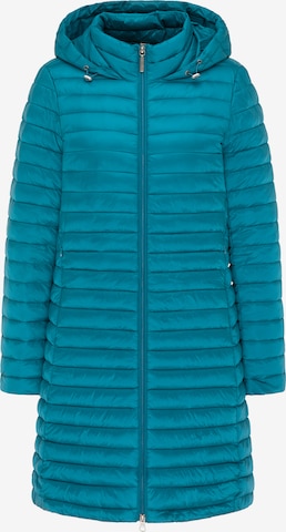 Usha Winter Coat in Blue: front