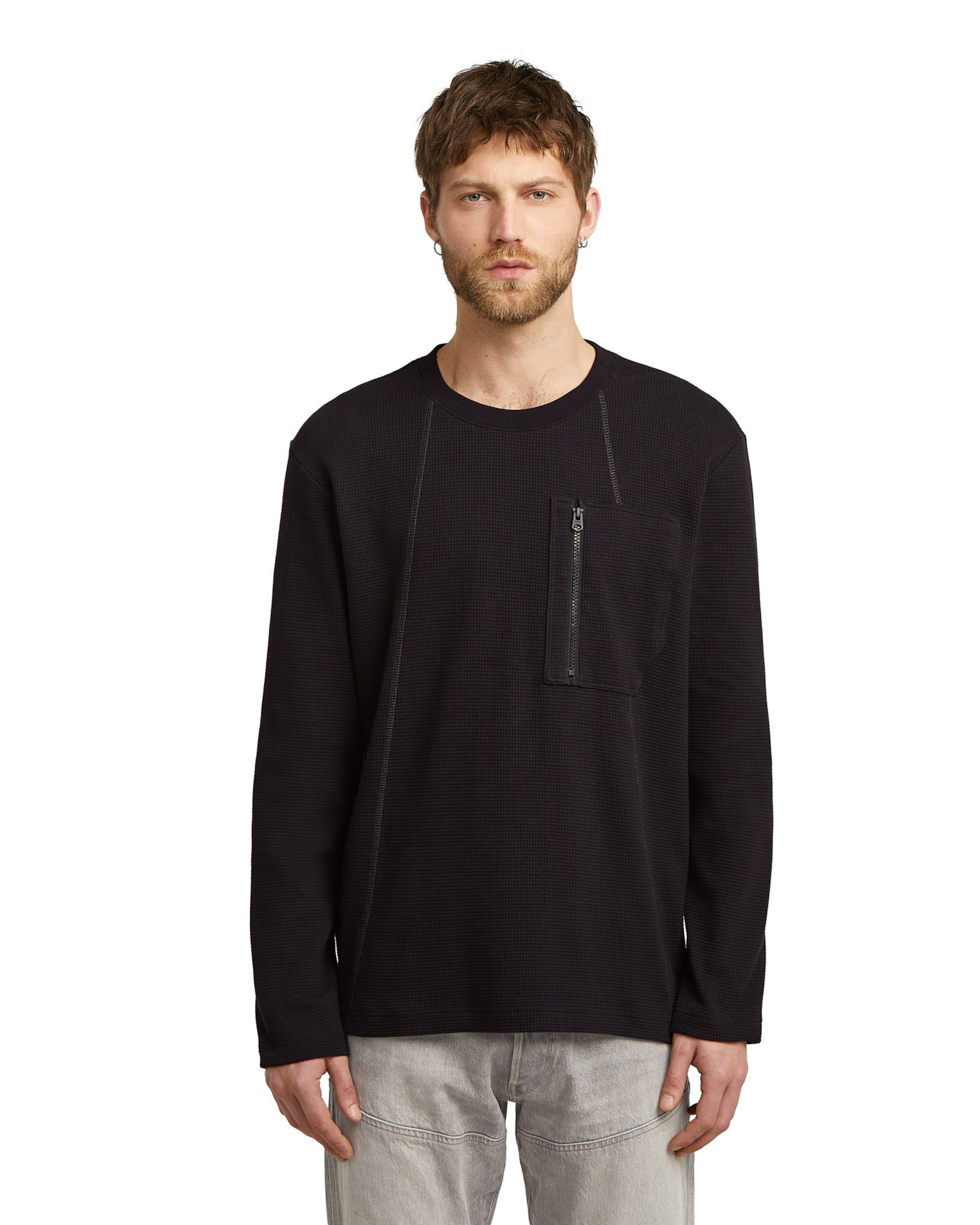 G-STAR Shirt in Black: front