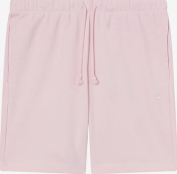 Champion Authentic Athletic Apparel Regular Housut värissä vaaleanpunainen: etupuoli