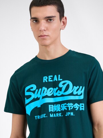 Superdry T-Shirt 'NEON' in Grün