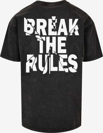 T-Shirt 'Break The Rules 2' Merchcode en noir