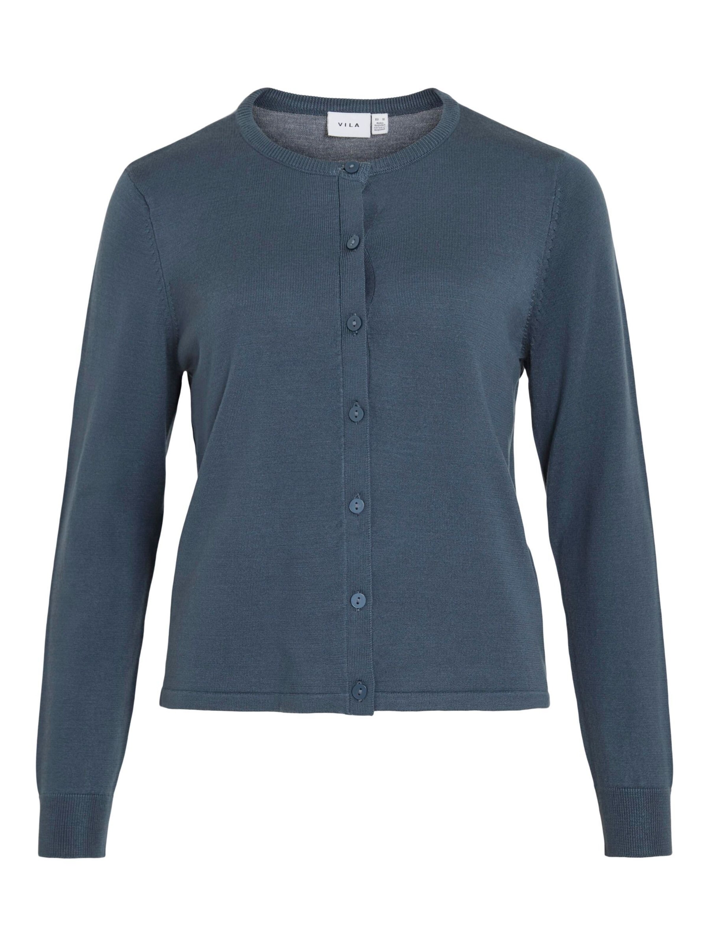 Cardigan 'VILIPSA' VILA en bleu : devant