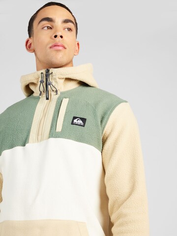 QUIKSILVER Athletic Sweatshirt 'OCEAN VIEW' in Beige