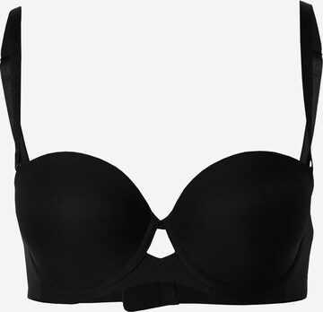 TRIUMPH Bustier BH 'Pure' in Schwarz: predná strana