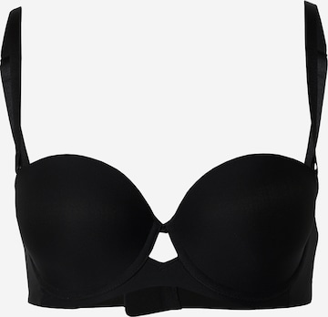 TRIUMPH Bustier BH 'Pure' in Schwarz: predná strana