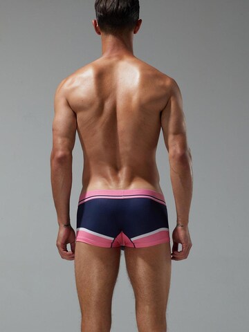 SEOBEAN Boxershorts 'Slash Side Line'‌‌‌‌‌‌‌‌‌‌ in Blau