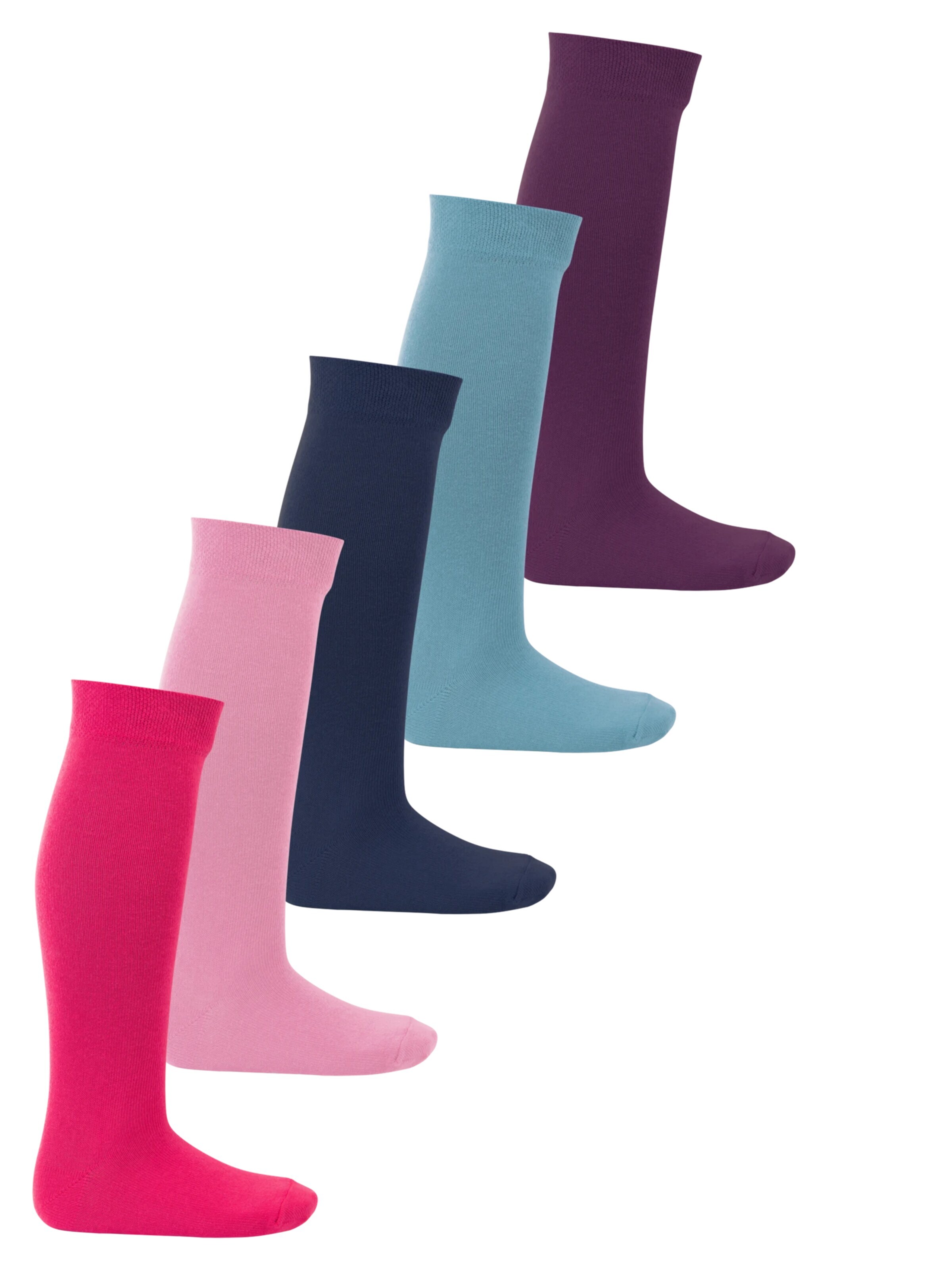 footstar Socks 'EVERYDAY!' in Pink: front