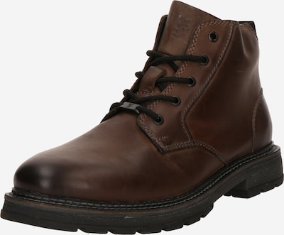 Auliniai batai su raišteliais iš SALAMANDER, spalva – tamsiai ruda, Prekių apžvalga