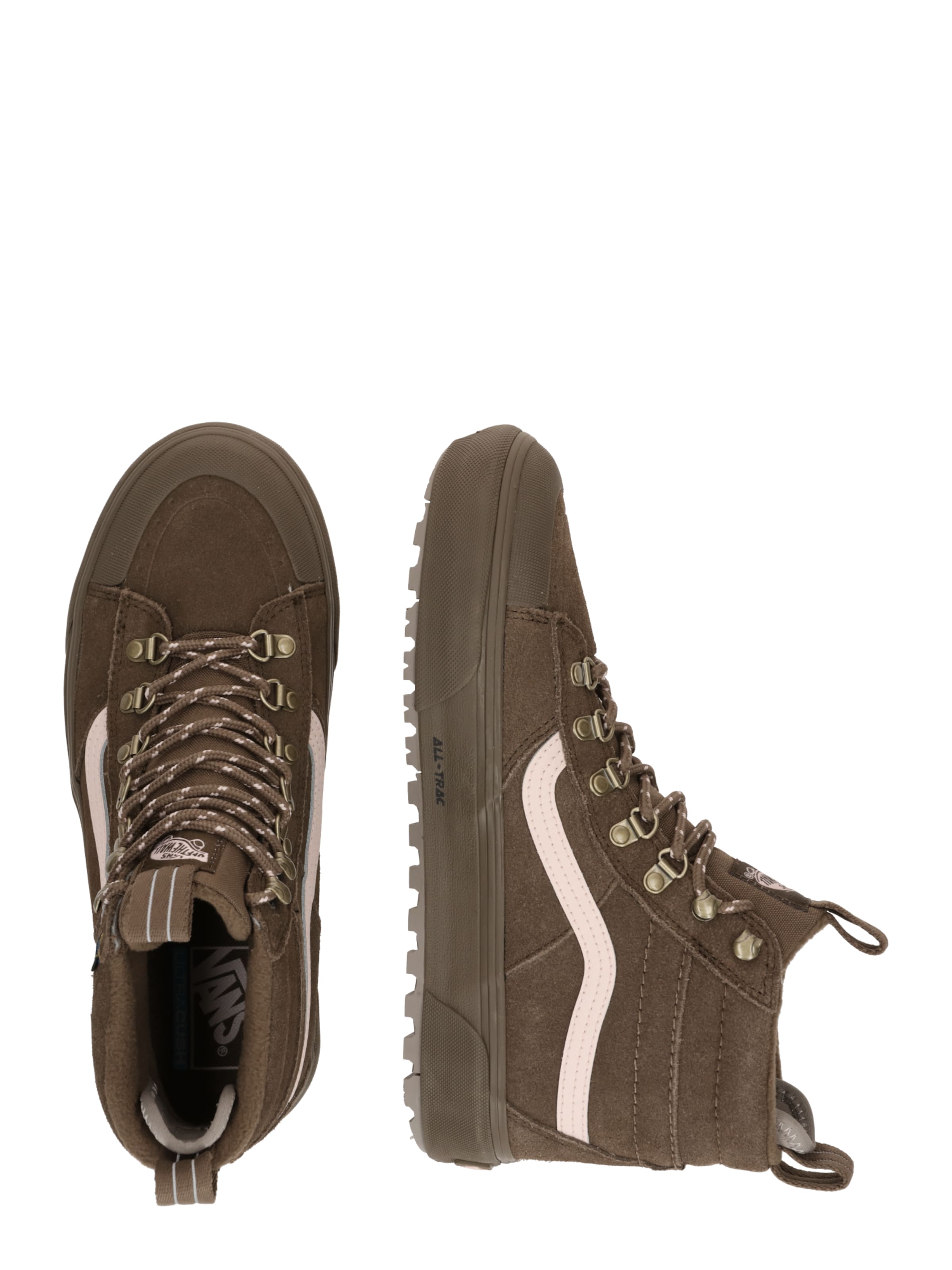 VANS Високи маратонки 'MTE Sk8-HI' в кафяво: отстрани