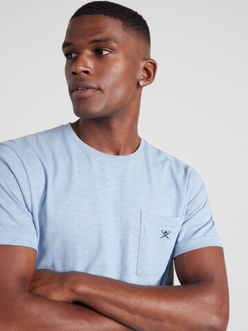 Hackett London T-Shirt in Blau