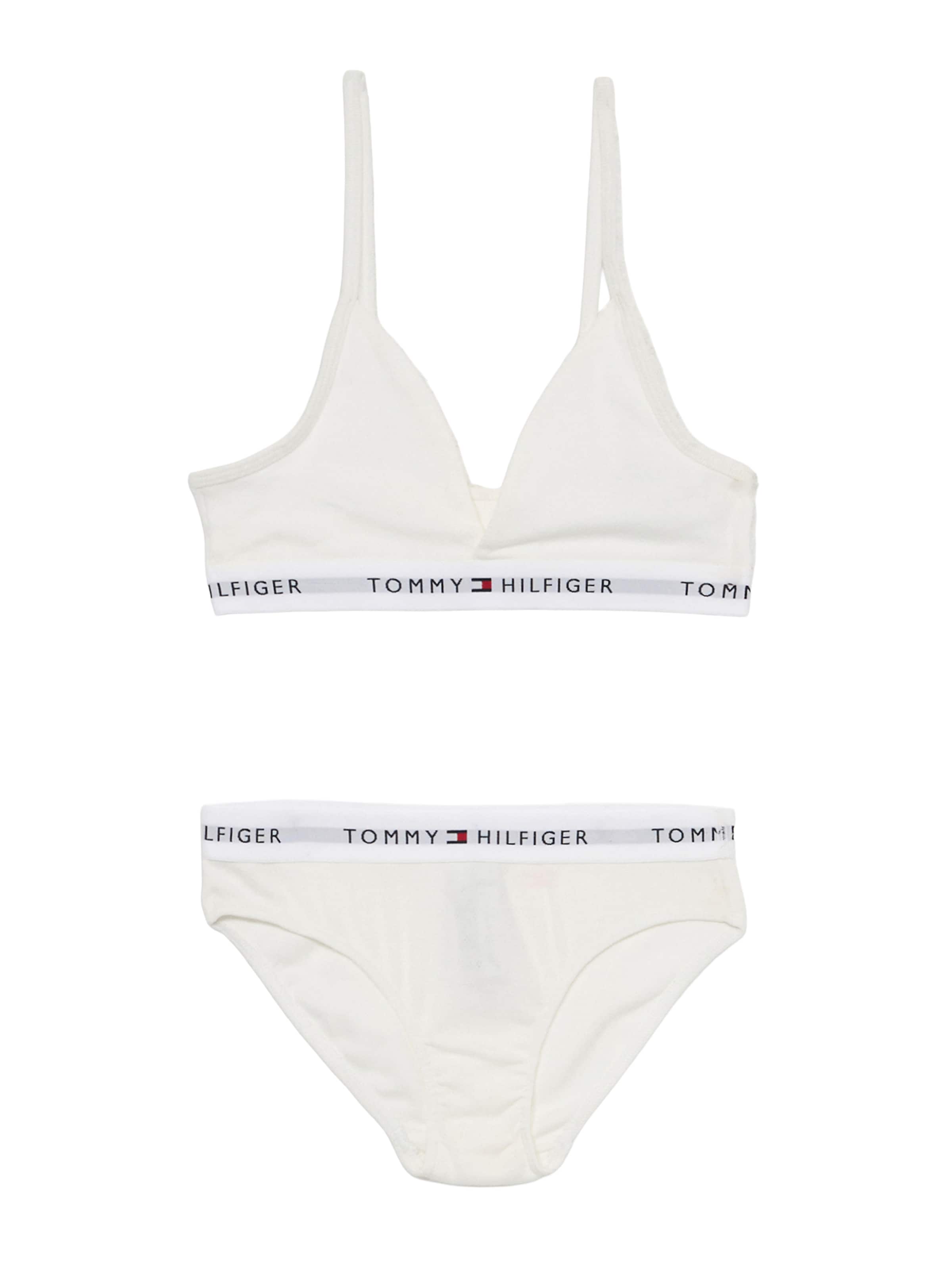 Tommy Hilfiger Underwear Комплект бельо в бяло: отпред