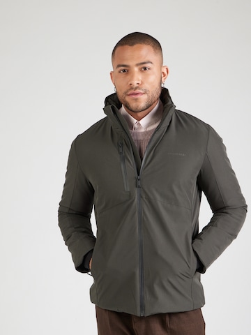 Veste mi-saison Lindbergh en vert : devant