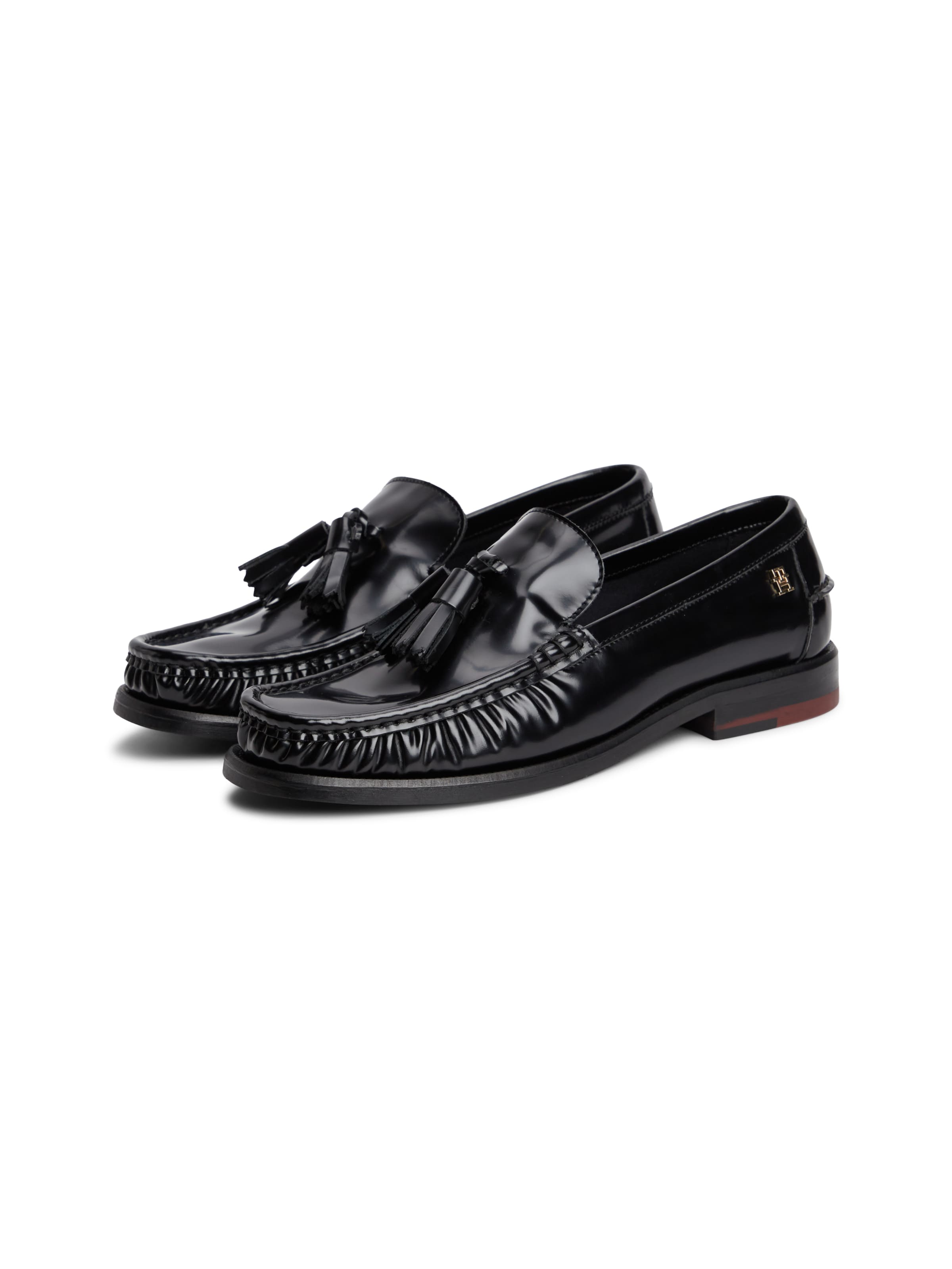 TOMMY HILFIGER Slipper in Schwarz